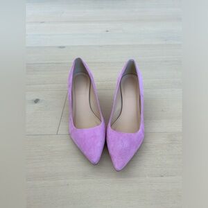 J. Crew Suede Leather Kitten Heels